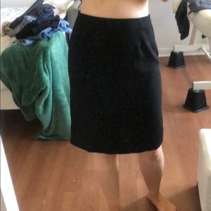 Black dress skirt
